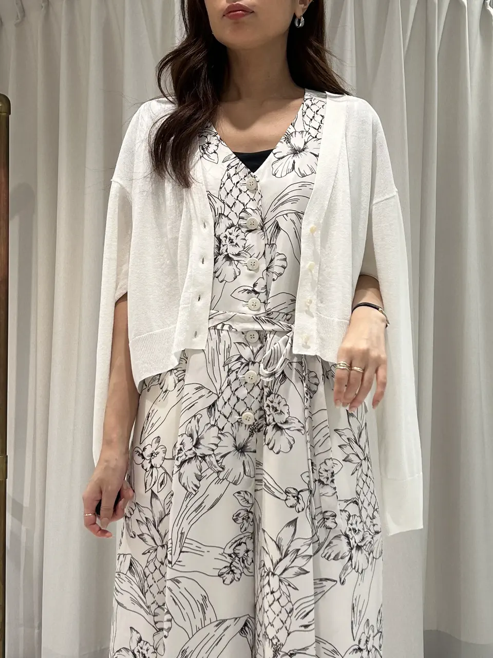 GRACE CONTINENTAL 志田　悠 コーディネート画像