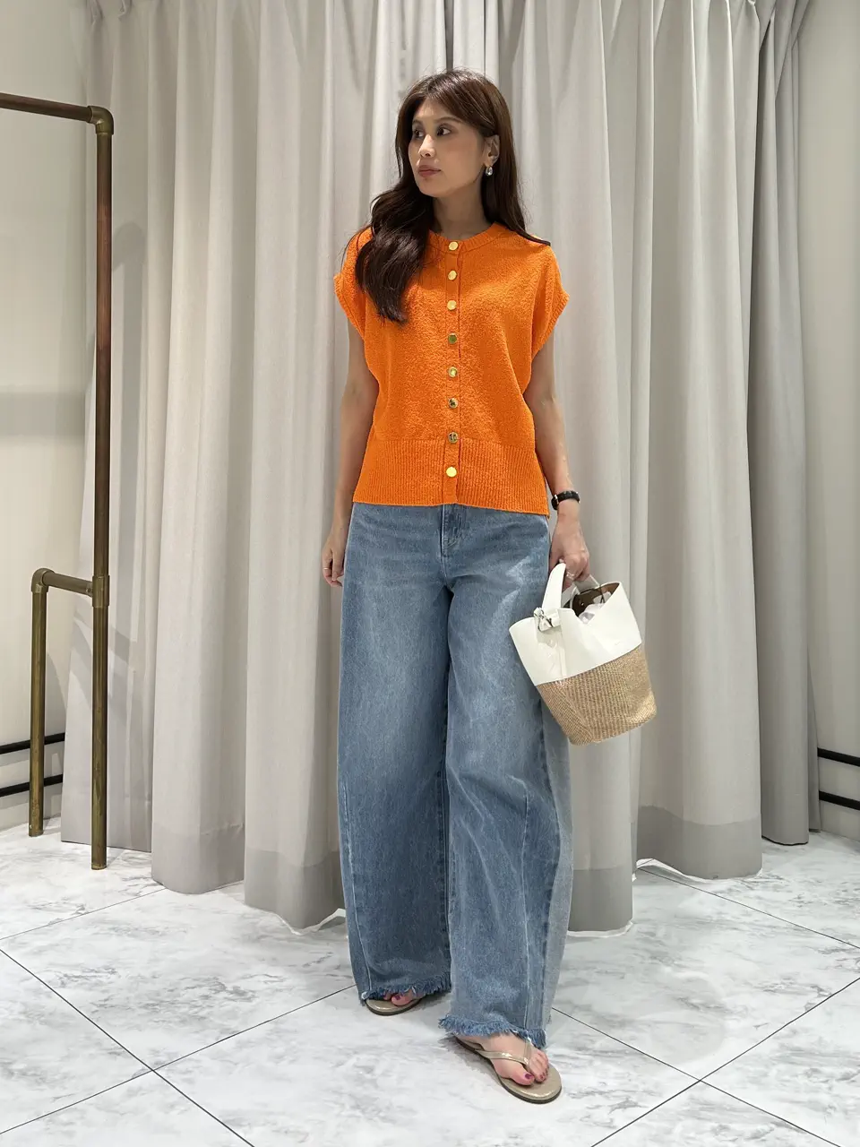 GRACE CONTINENTAL 志田　悠 コーディネート画像