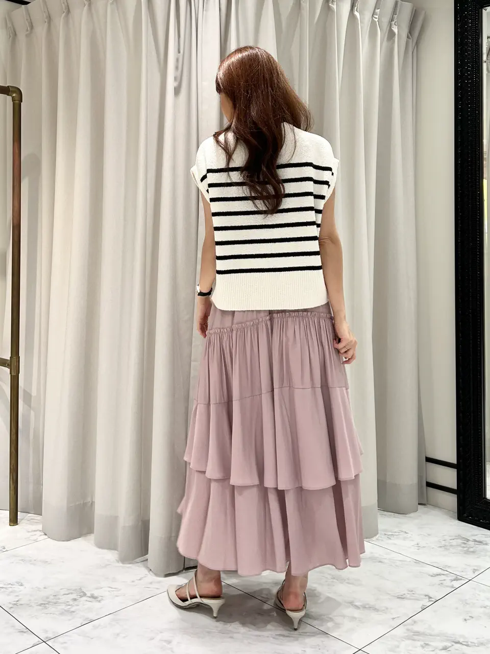 GRACE CONTINENTAL 志田　悠 コーディネート画像