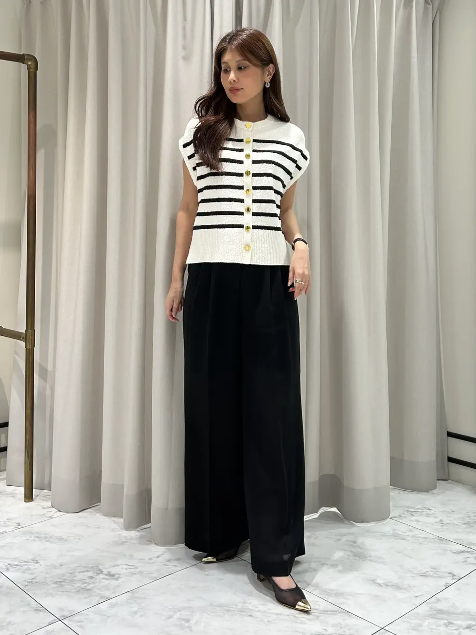 GRACE CONTINENTAL 志田　悠 コーディネート画像