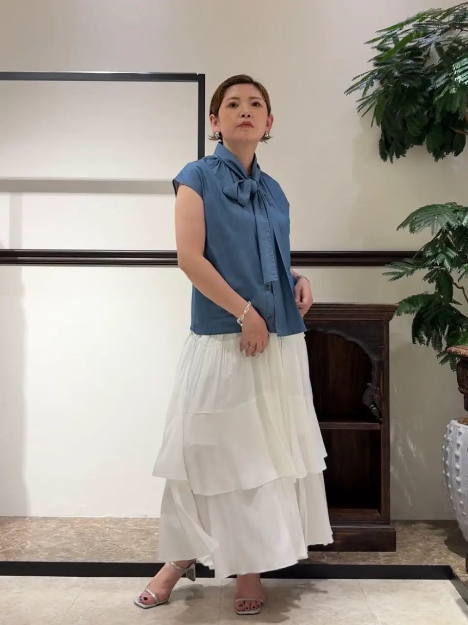 GRACE CONTINENTAL N.YURI コーディネート画像