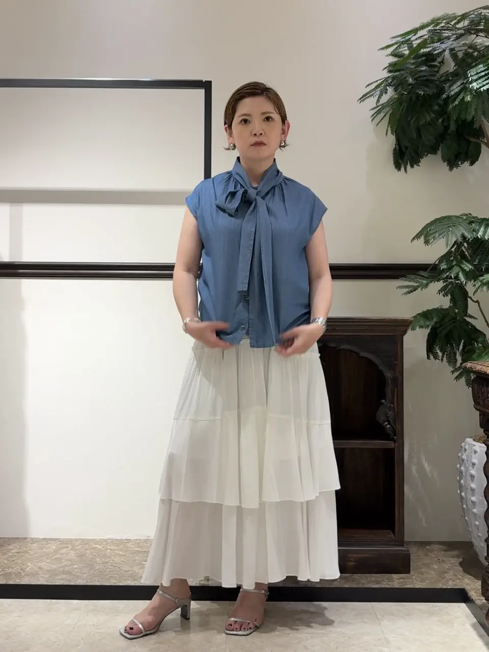 GRACE CONTINENTAL N.YURI コーディネート画像
