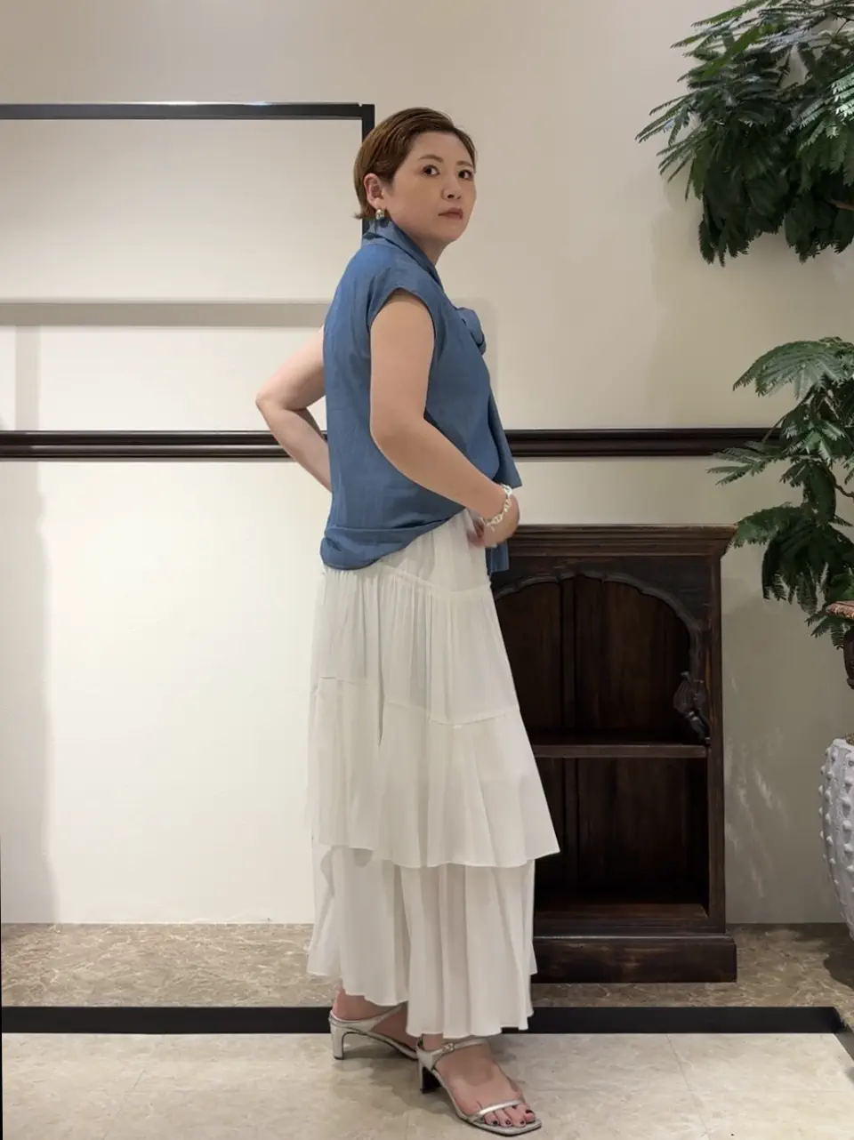 GRACE CONTINENTAL N.YURI コーディネート画像