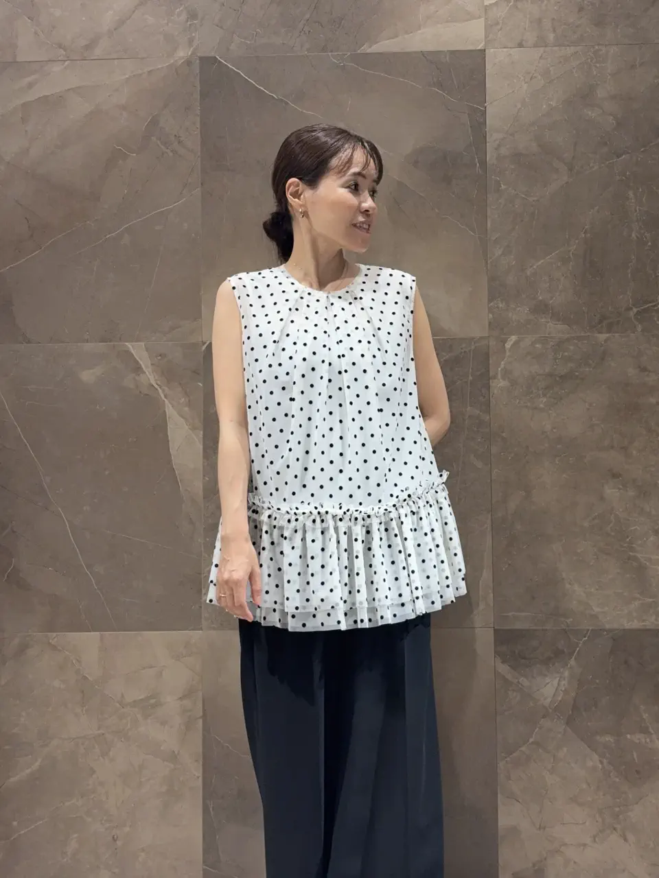 GRACE CONTINENTAL 穐山　香織 コーディネート画像