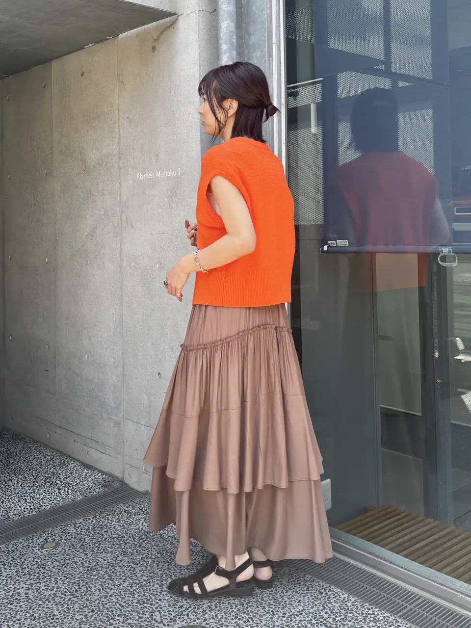 GRACE CONTINENTAL Hikaru Okada コーディネート画像