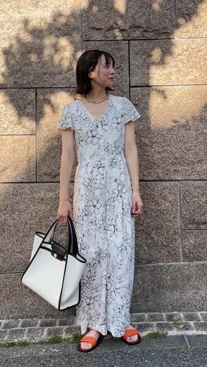 GRACE CONTINENTAL Hikaru Okada コーディネート画像