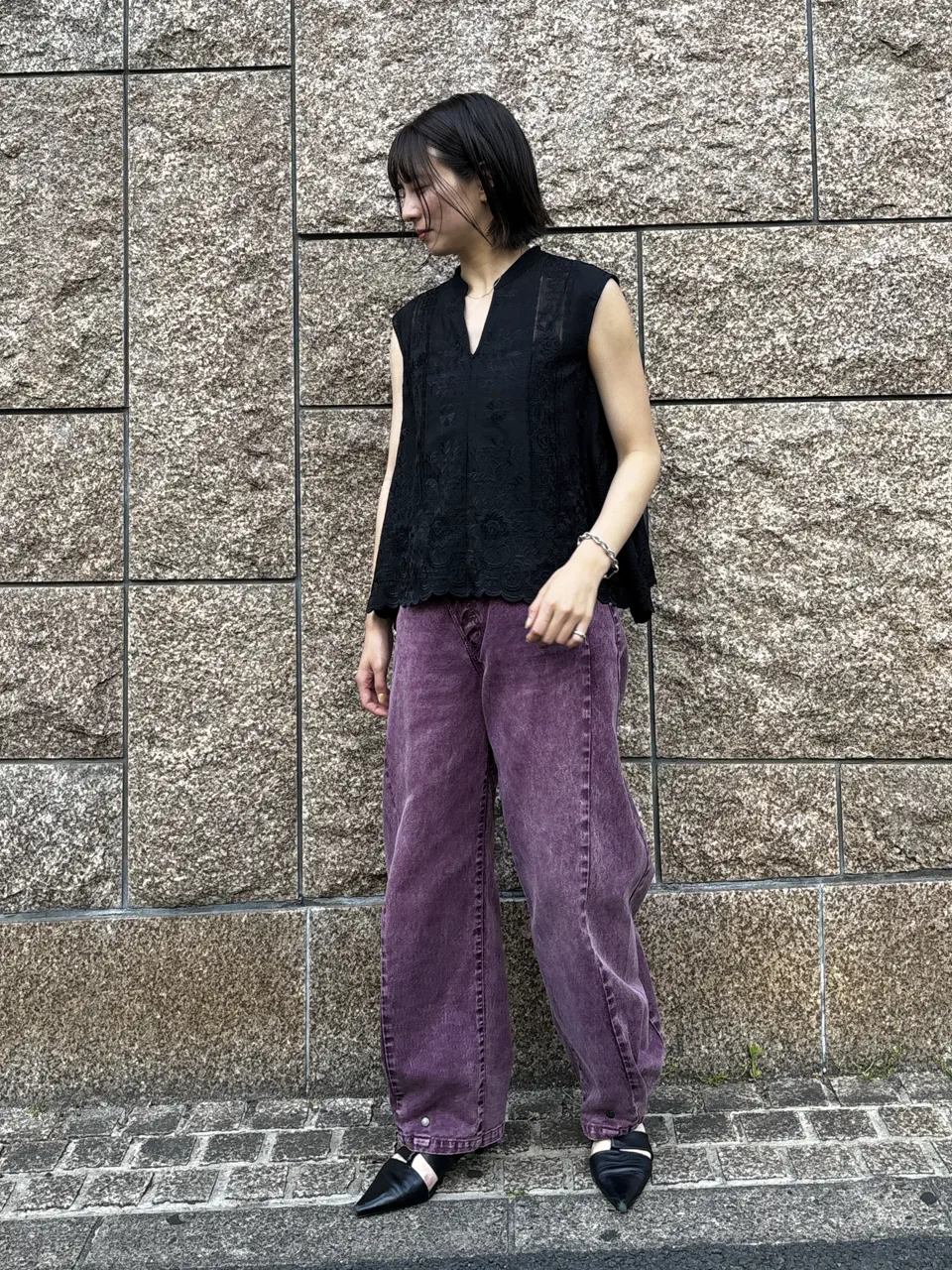 GRACE CONTINENTAL Hikaru Okada コーディネート画像