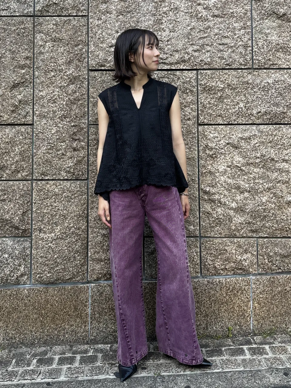 GRACE CONTINENTAL Hikaru Okada コーディネート画像