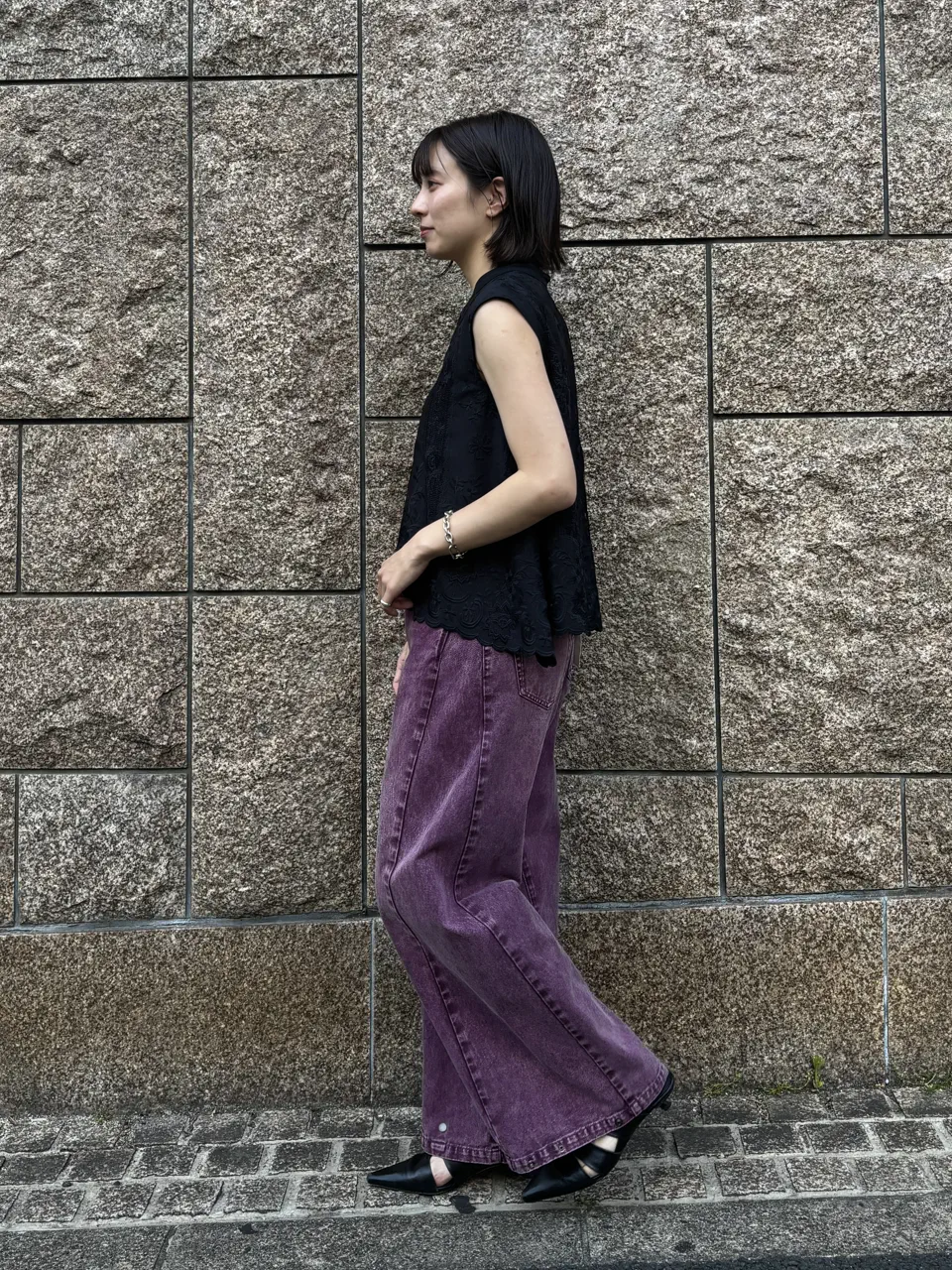 GRACE CONTINENTAL Hikaru Okada コーディネート画像