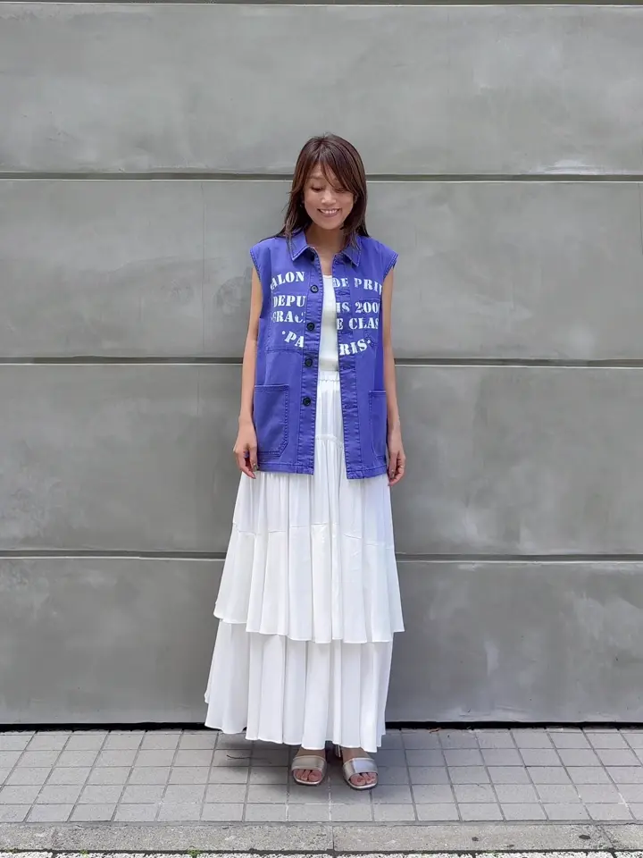 GRACE CONTINENTAL yukimi yonee コーディネート画像