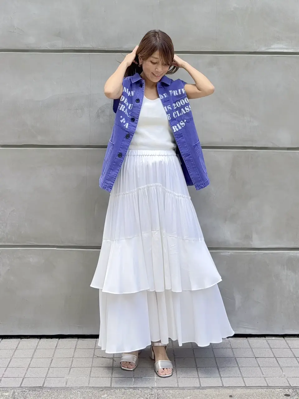 GRACE CONTINENTAL yukimi yonee コーディネート画像