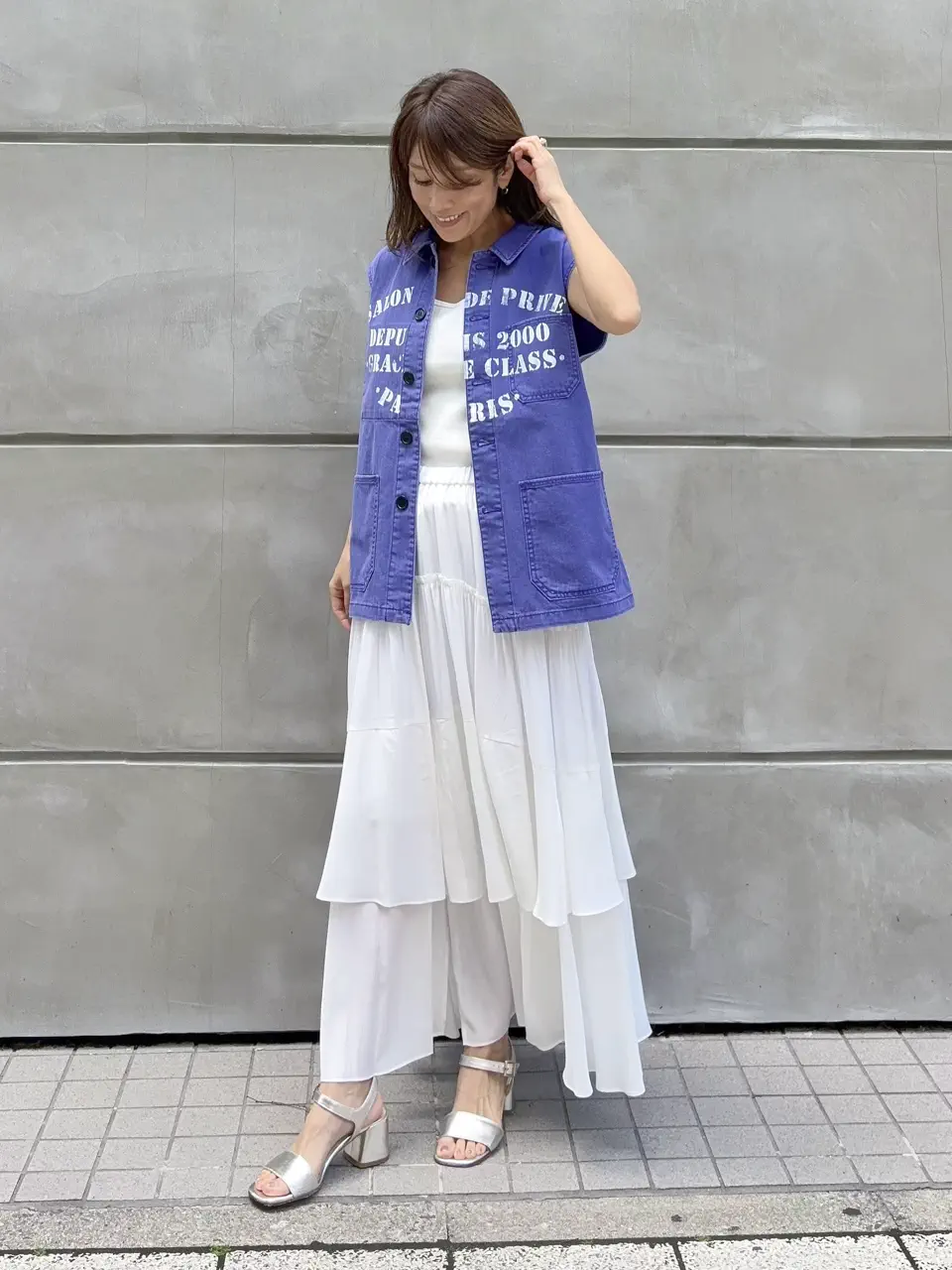 GRACE CONTINENTAL yukimi yonee コーディネート画像