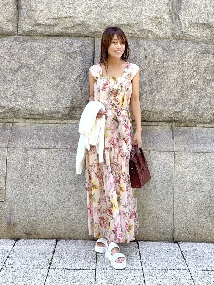 GRACE CONTINENTAL yukimi yonee コーディネート画像