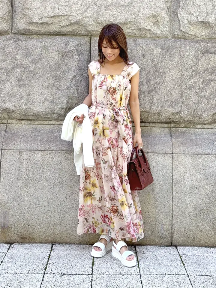 GRACE CONTINENTAL yukimi yonee コーディネート画像