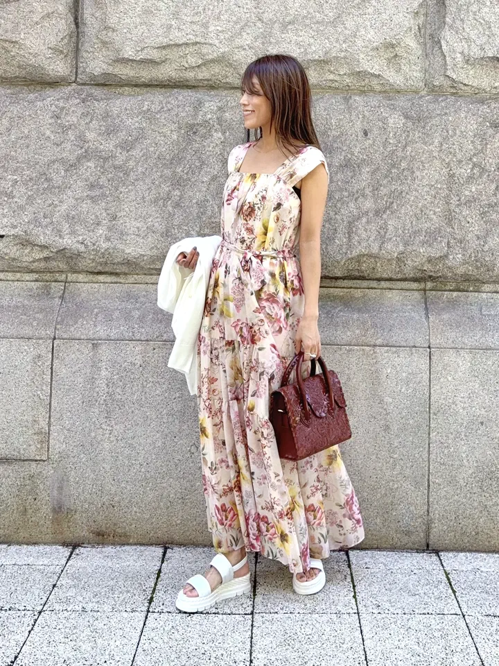 GRACE CONTINENTAL yukimi yonee コーディネート画像
