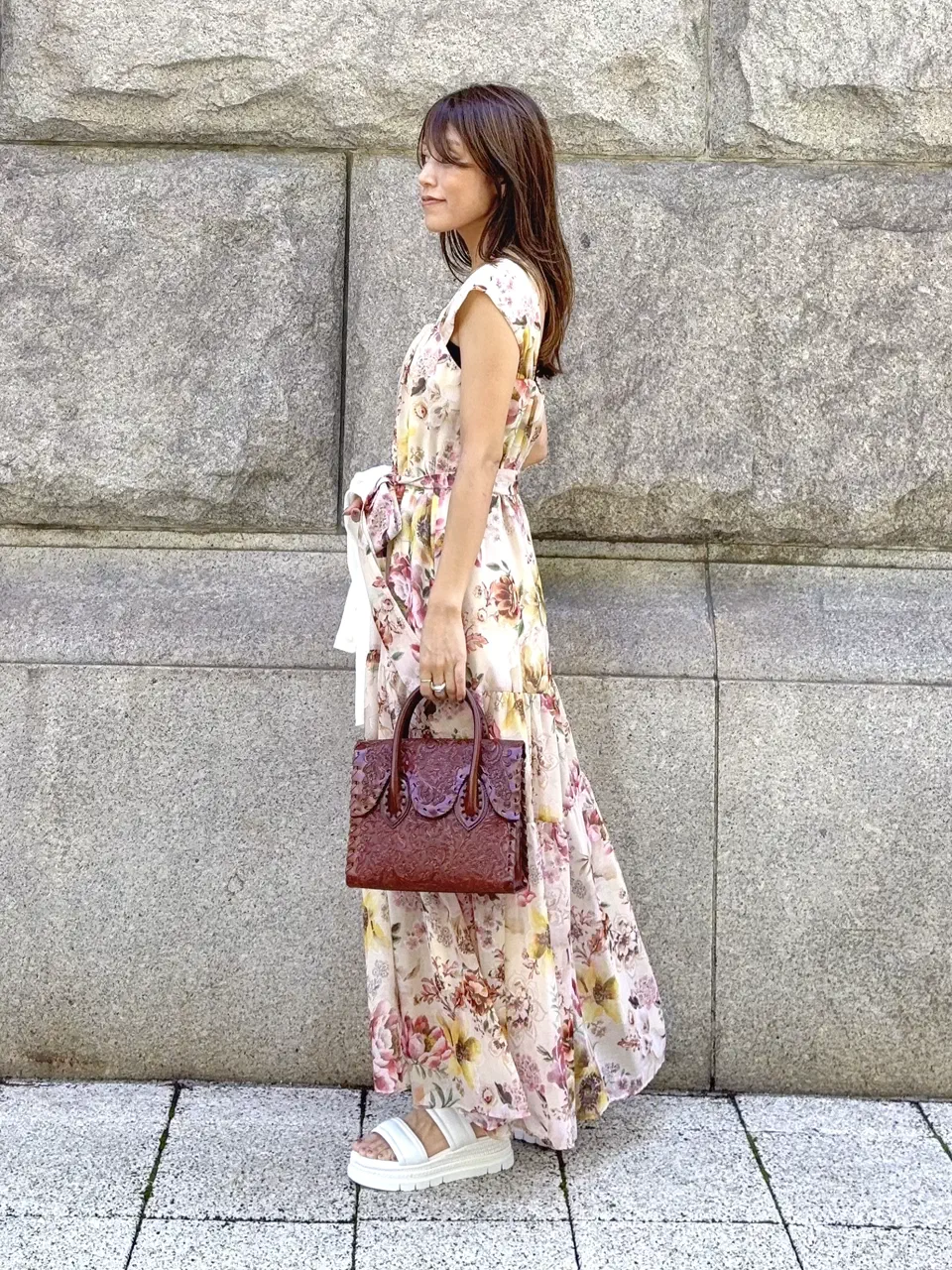 GRACE CONTINENTAL yukimi yonee コーディネート画像