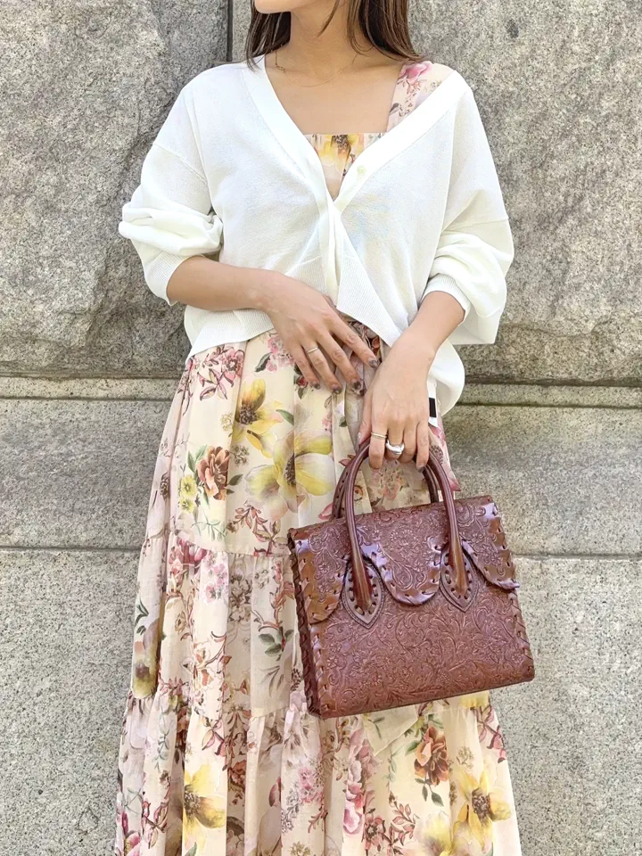 GRACE CONTINENTAL yukimi yonee コーディネート画像
