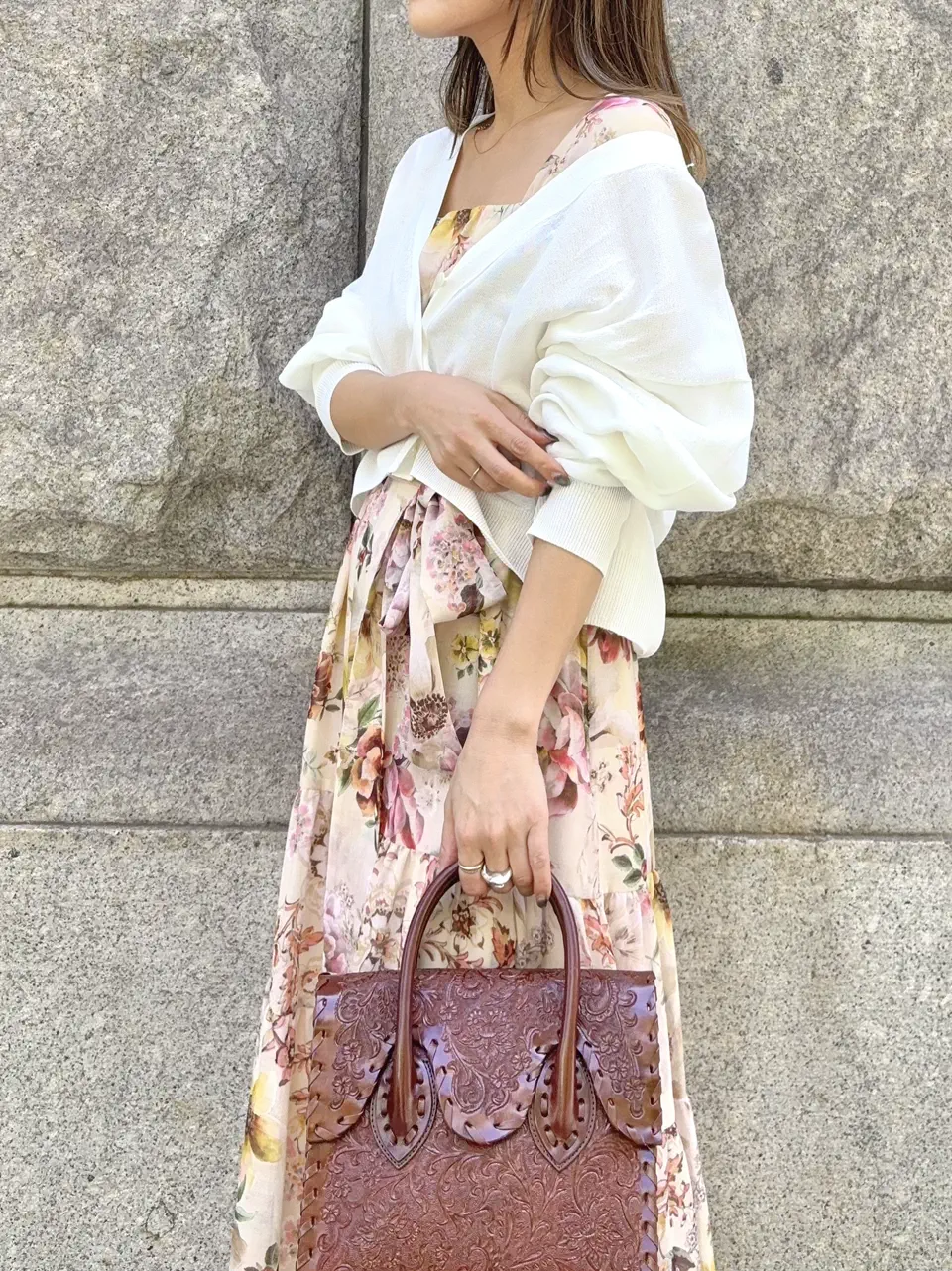 GRACE CONTINENTAL yukimi yonee コーディネート画像