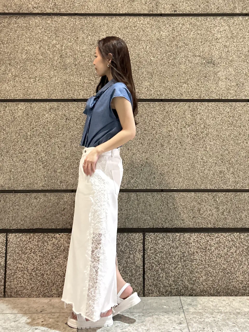 GRACE CONTINENTAL ERINA KATO コーディネート画像