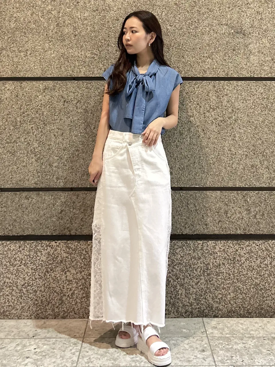 GRACE CONTINENTAL ERINA KATO コーディネート画像