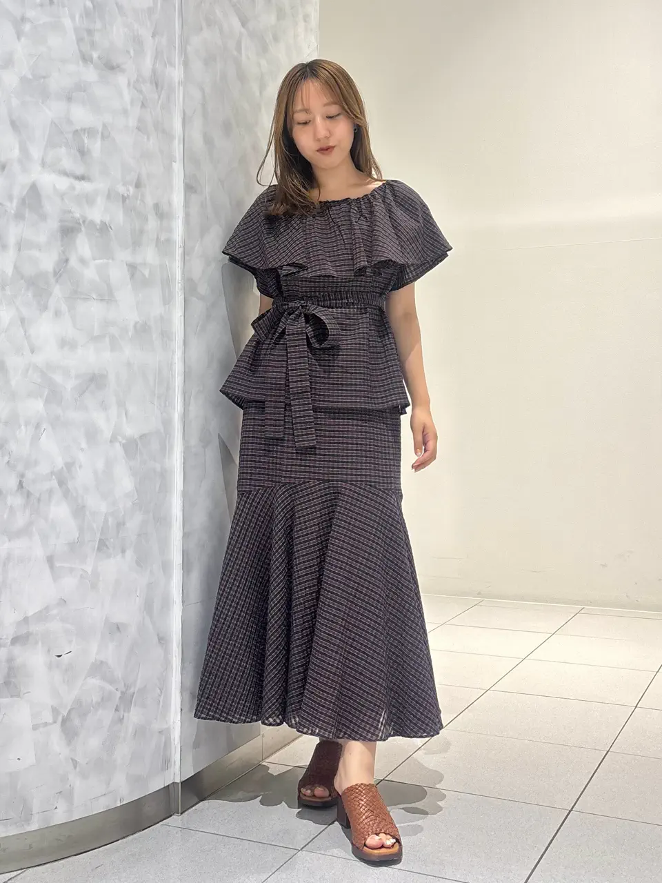 GRACE CONTINENTAL 岩永 春佳 コーディネート画像