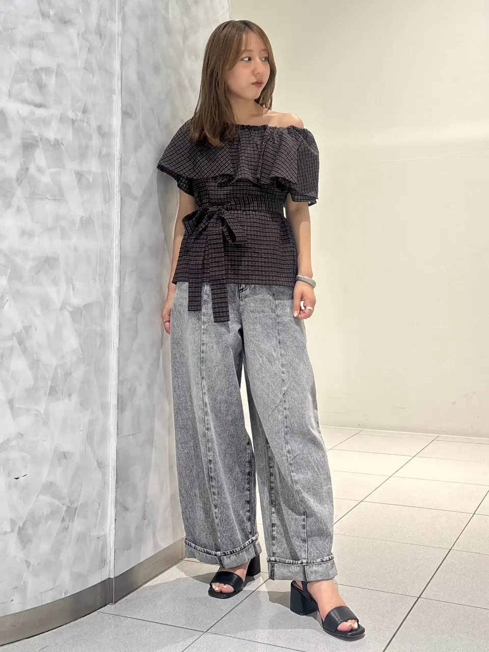 GRACE CONTINENTAL 岩永 春佳 コーディネート画像