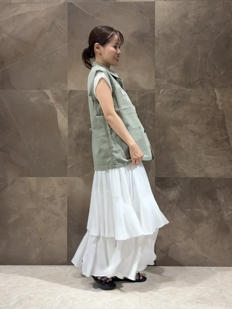 GRACE CONTINENTAL 穐山　香織 コーディネート画像