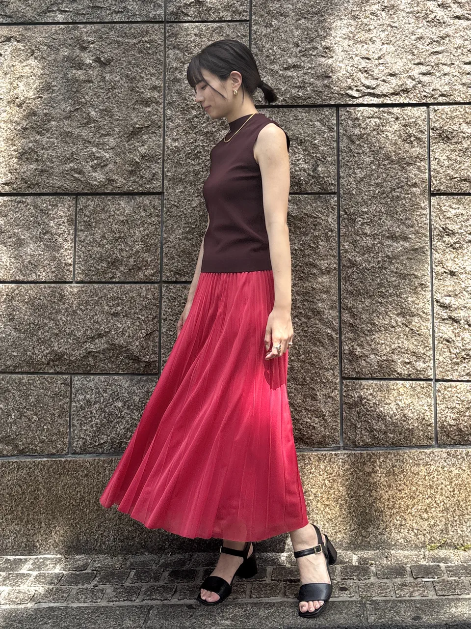 GRACE CONTINENTAL Hikaru Okada コーディネート画像