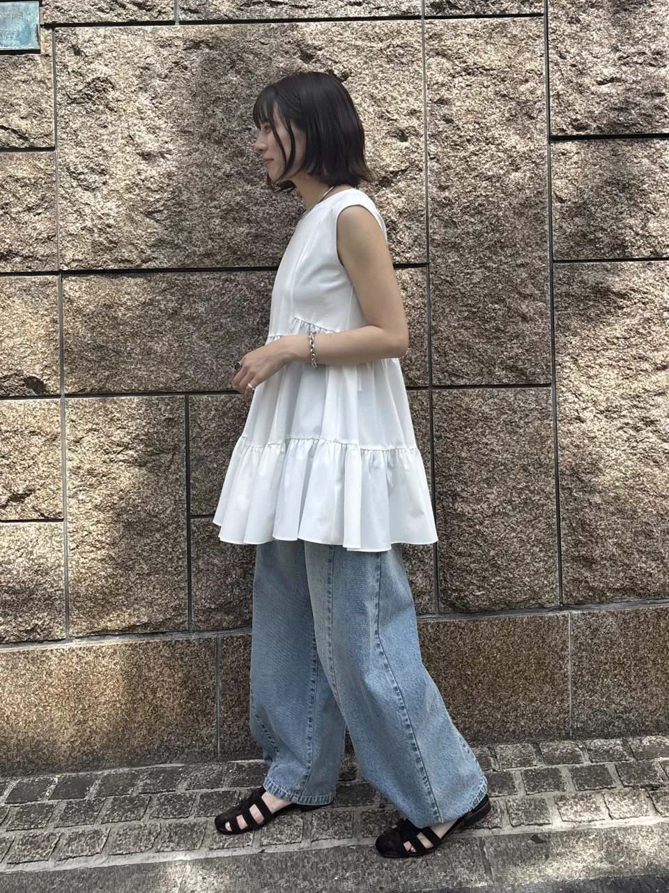 GRACE CONTINENTAL Hikaru Okada コーディネート画像