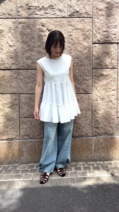 GRACE CONTINENTAL Hikaru Okada コーディネート画像