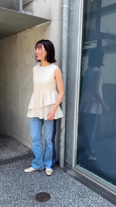 GRACE CONTINENTAL Hikaru Okada コーディネート画像