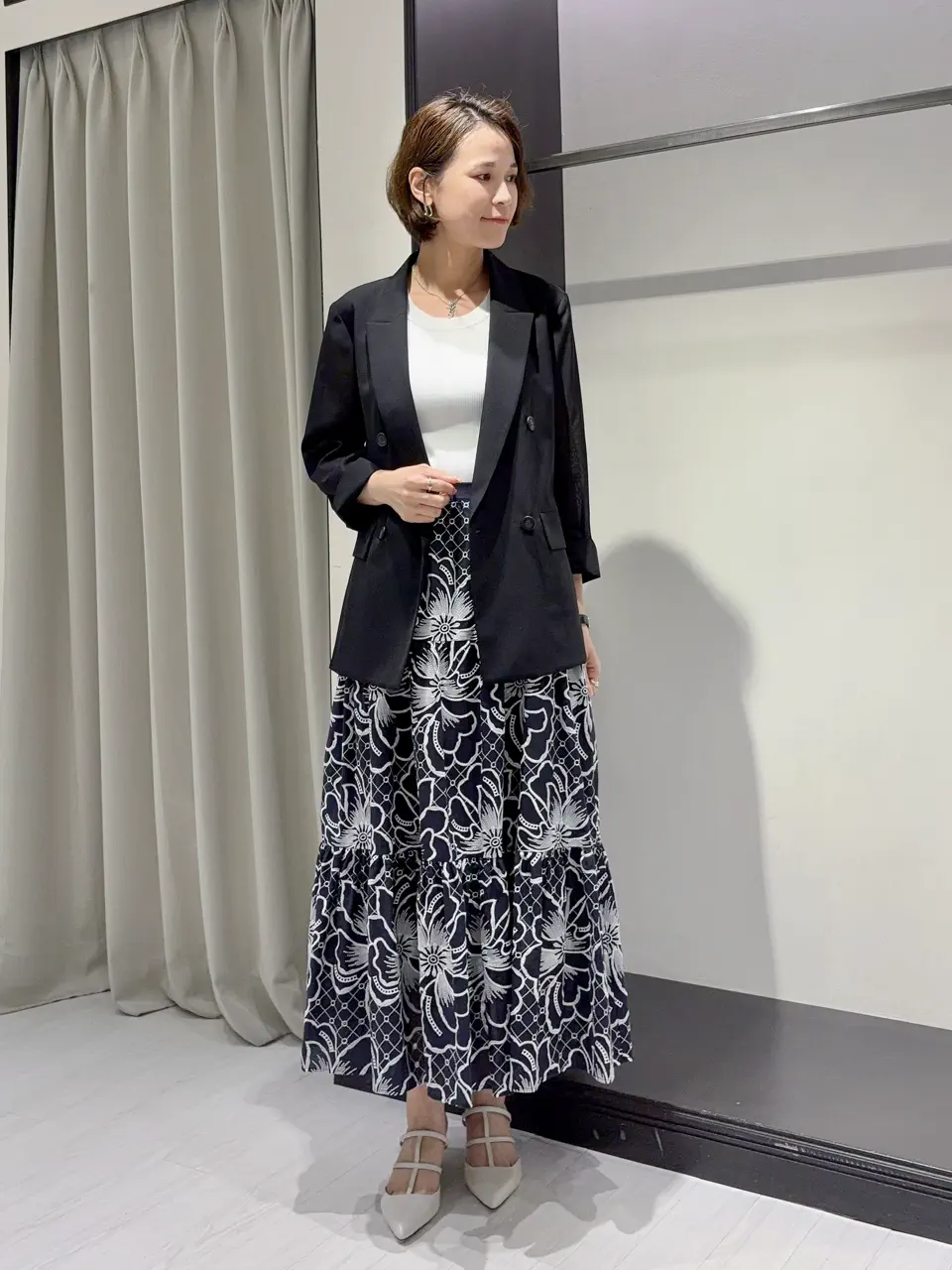  亀田 未希 コーディネート画像