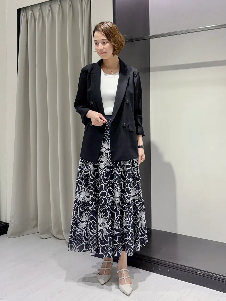GRACE CONTINENTAL 亀田 未希 コーディネート画像