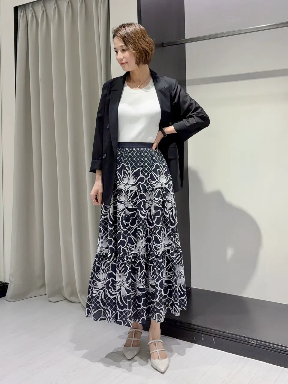 GRACE CONTINENTAL 亀田 未希 コーディネート画像