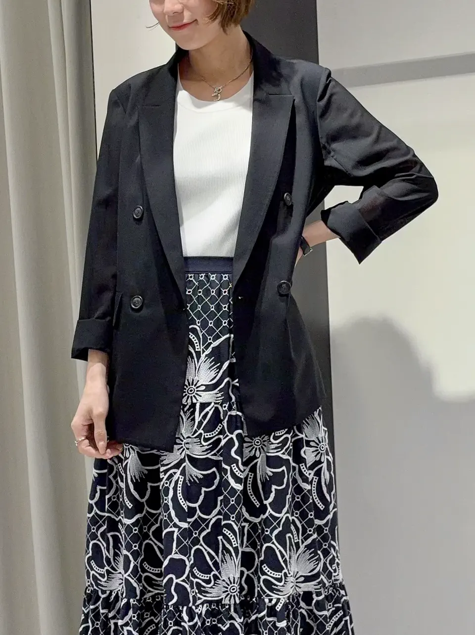 GRACE CONTINENTAL 亀田 未希 コーディネート画像