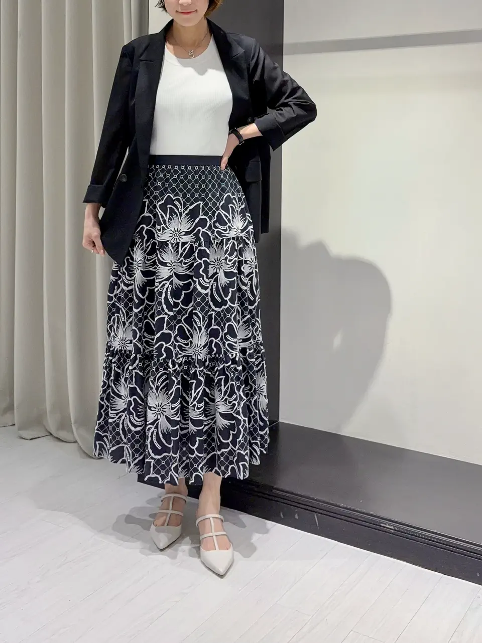 GRACE CONTINENTAL 亀田 未希 コーディネート画像