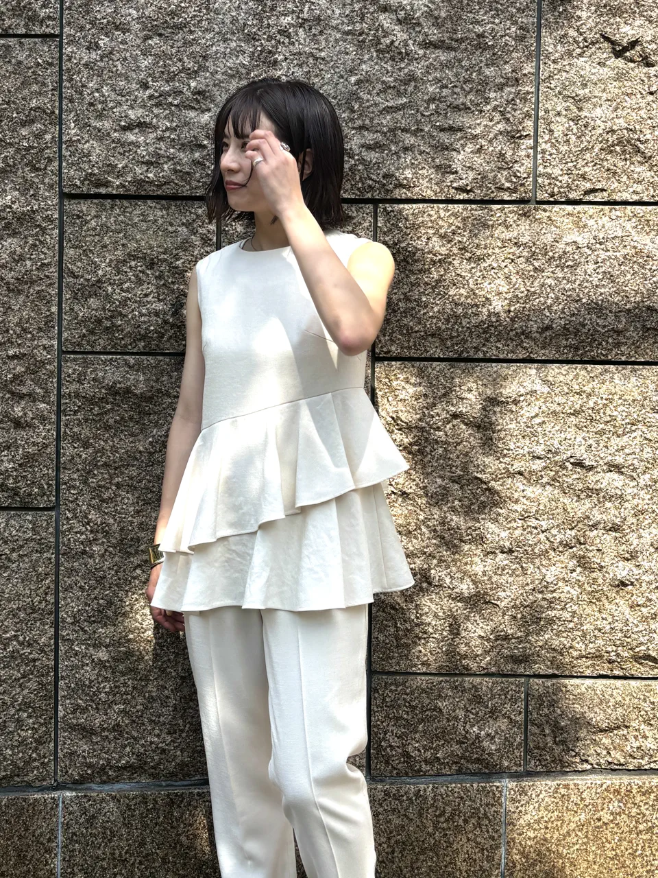 GRACE CONTINENTAL Hikaru Okada コーディネート画像