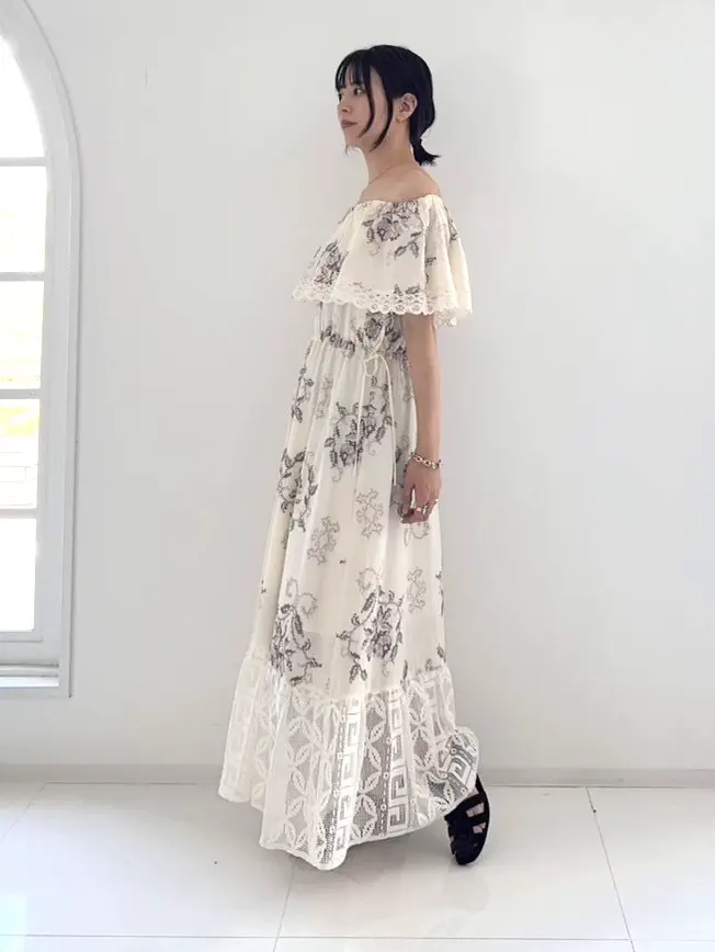 GRACE CONTINENTAL Hikaru Okada コーディネート画像