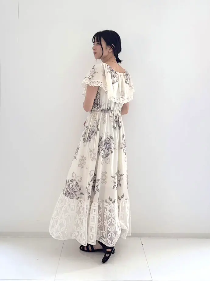 GRACE CONTINENTAL Hikaru Okada コーディネート画像