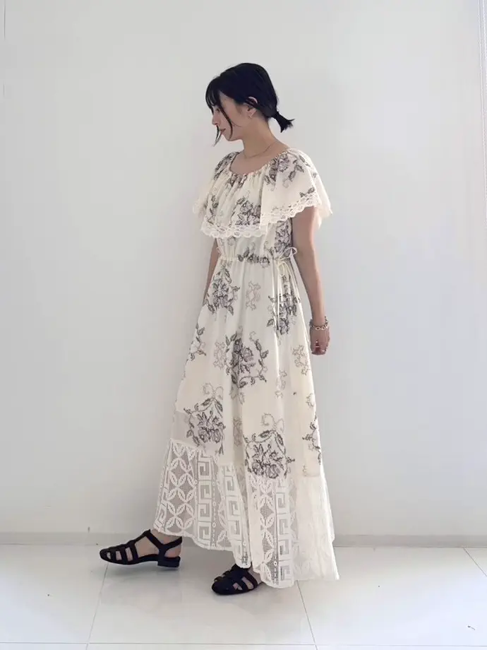 GRACE CONTINENTAL Hikaru Okada コーディネート画像