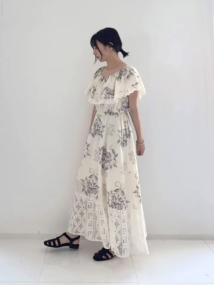GRACE CONTINENTAL Hikaru Okada コーディネート画像