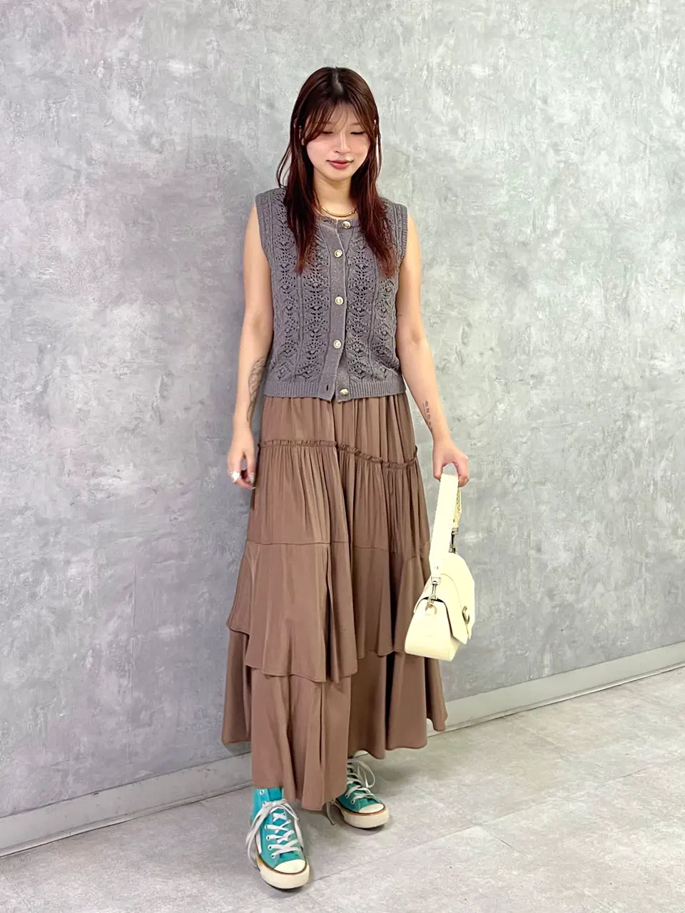 GRACE CONTINENTAL NORIA コーディネート画像