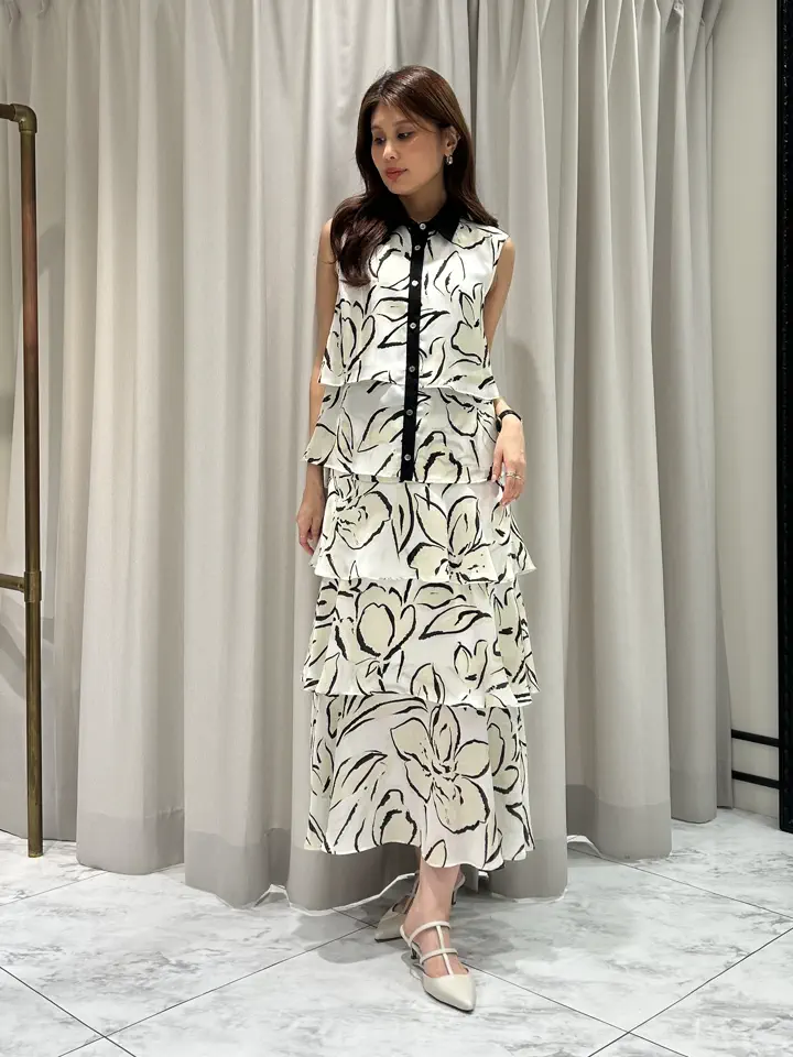 GRACE CONTINENTAL 志田　悠 コーディネート画像