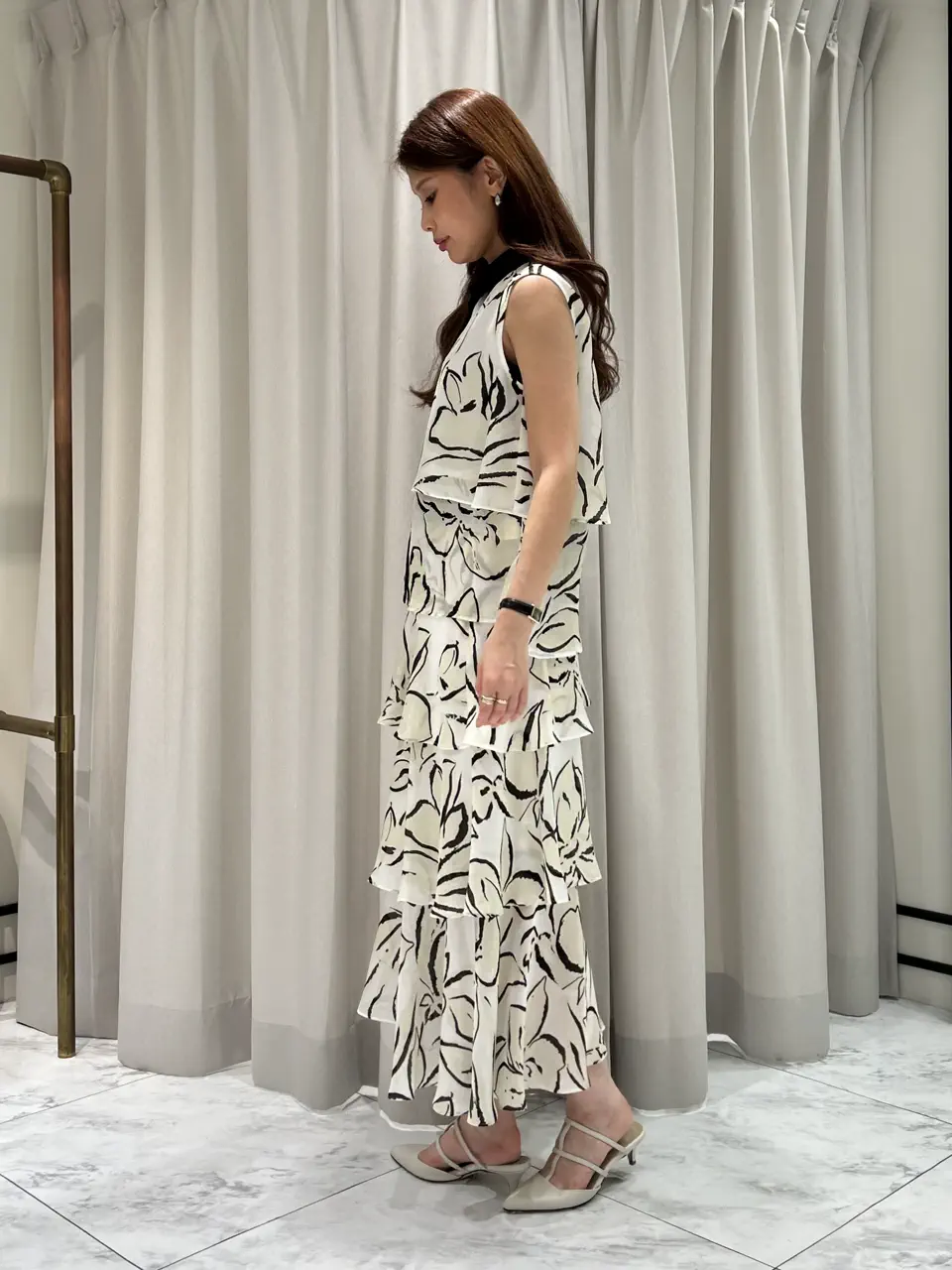 GRACE CONTINENTAL 志田　悠 コーディネート画像