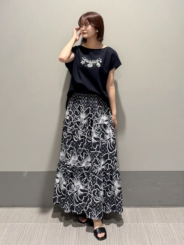 GRACE CONTINENTAL MORITA AI コーディネート画像