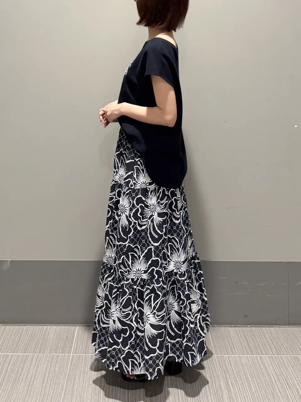 GRACE CONTINENTAL MORITA AI コーディネート画像