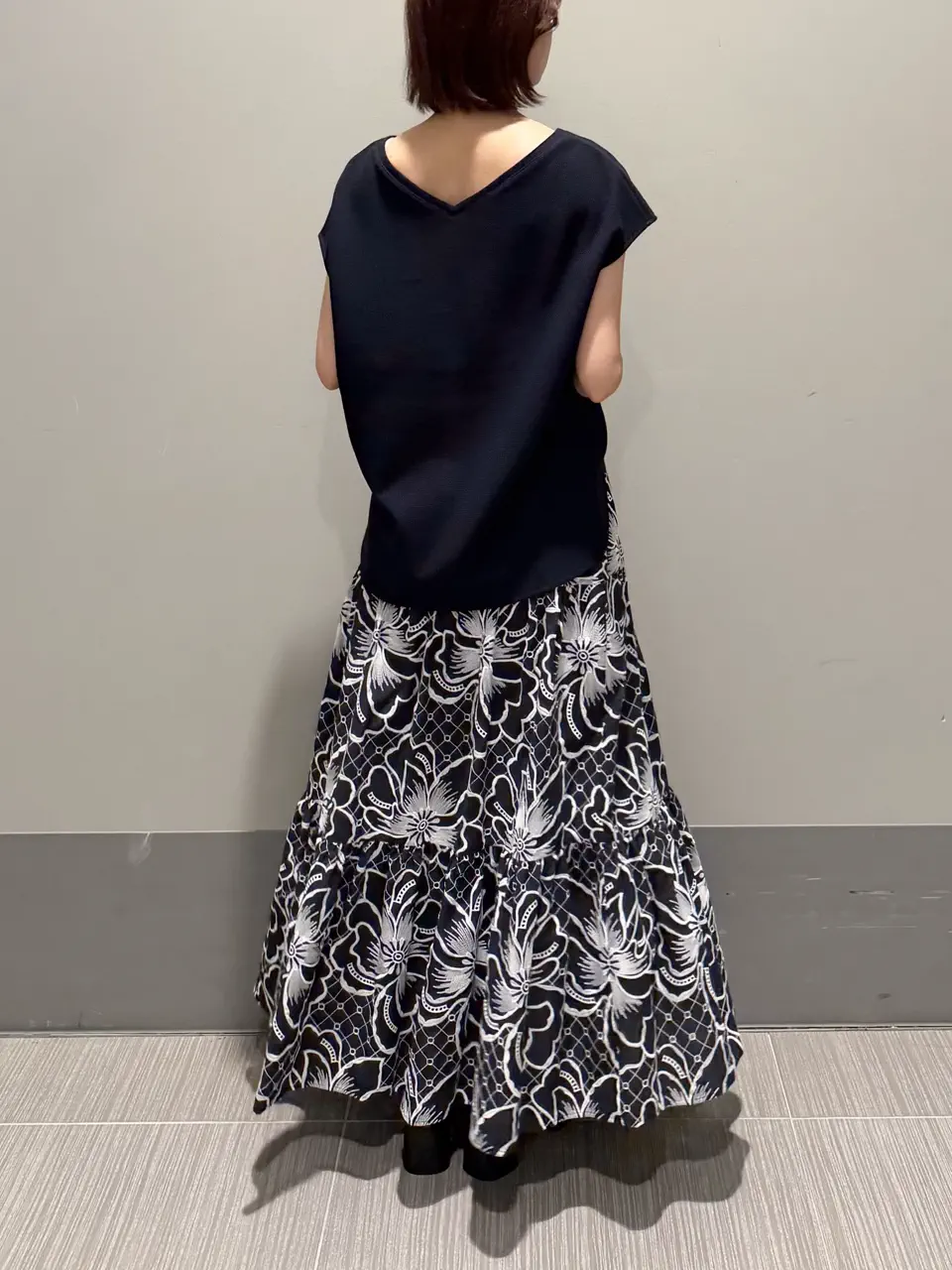 GRACE CONTINENTAL MORITA AI コーディネート画像