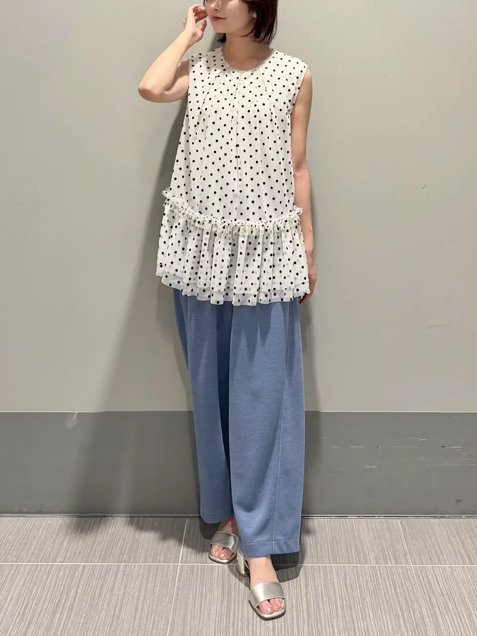 GRACE CONTINENTAL MORITA AI コーディネート画像