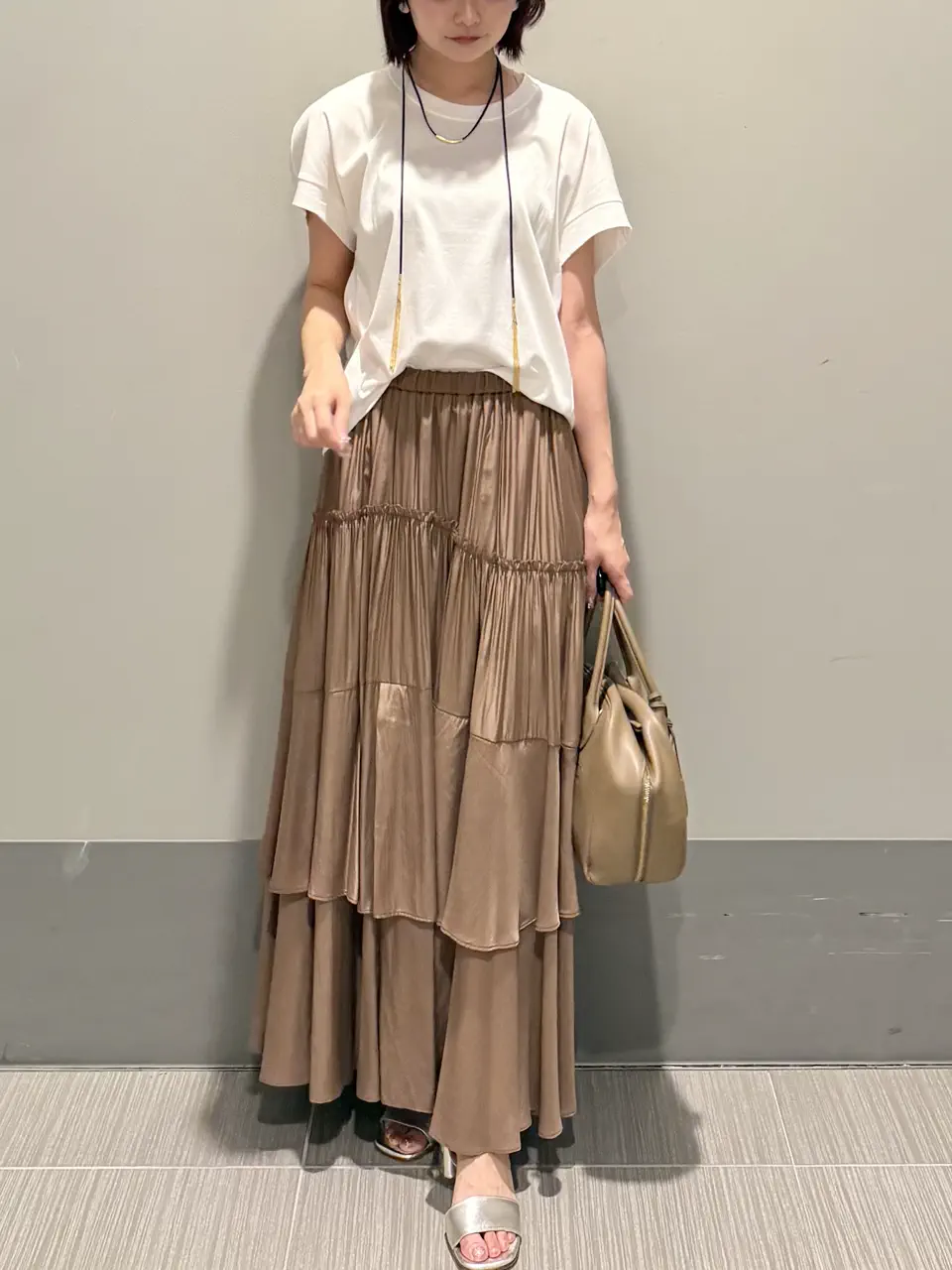 GRACE CONTINENTAL MORITA AI コーディネート画像