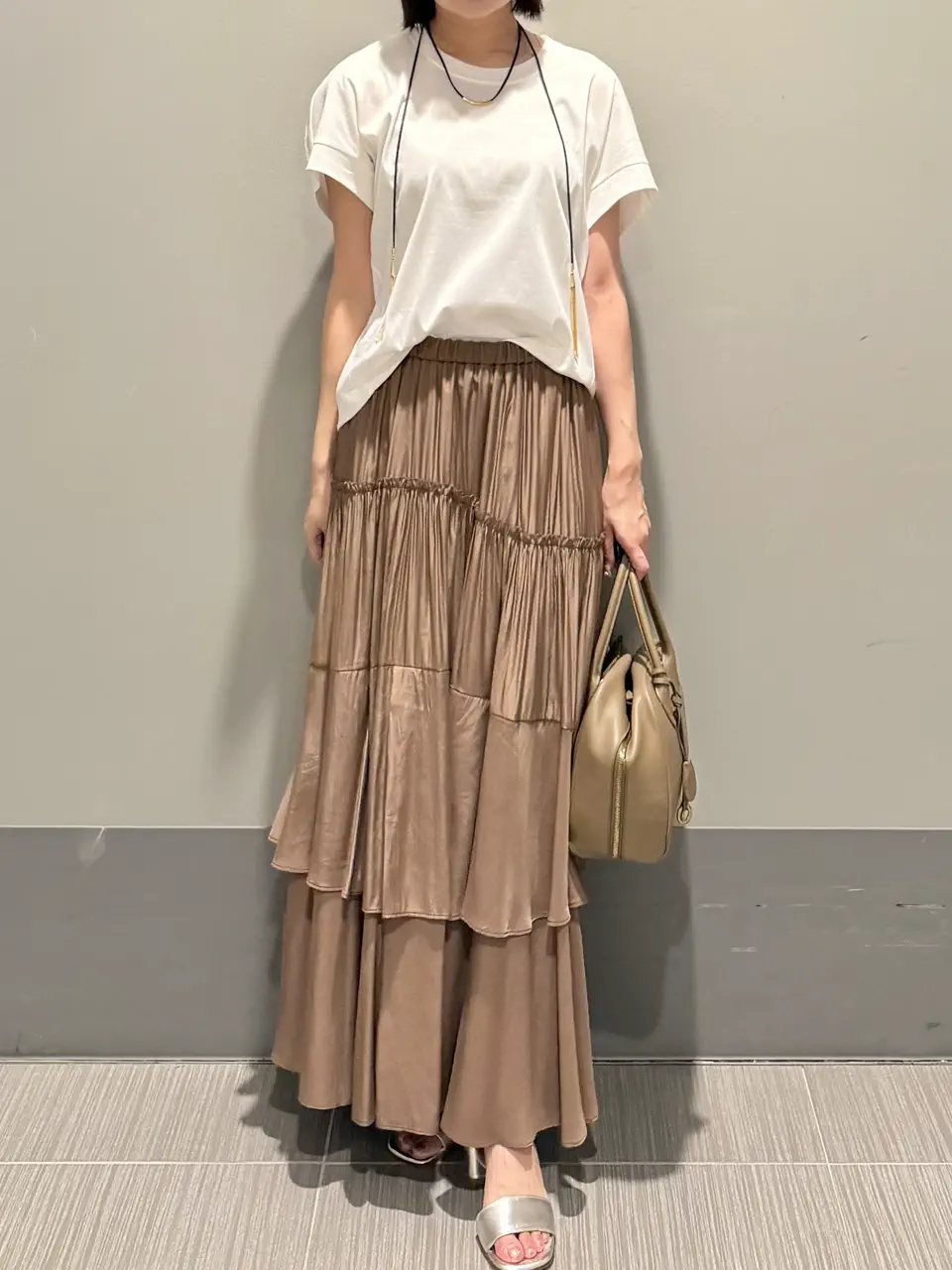 GRACE CONTINENTAL MORITA AI コーディネート画像